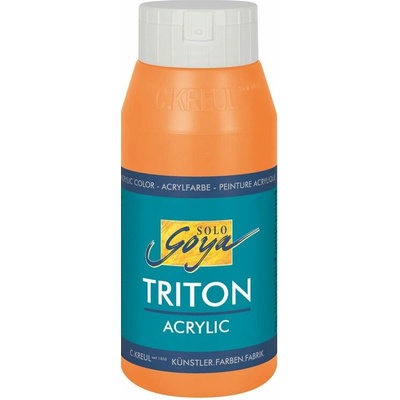 Triton akrylová barva 02 genuine oranžová 750ml