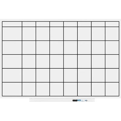 ROCADA Skin Planner 6420UP, bezrámová, s plánovacou tabuľkou, 115 × 75 cm lakovaná, biela