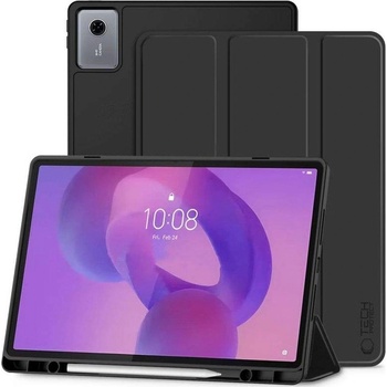 Tech-Protect Калъф за Lenovo Idea Tab Plus 12.1 TB-361, Tech-Protect SC Pen Case, Черен (5906302335596)