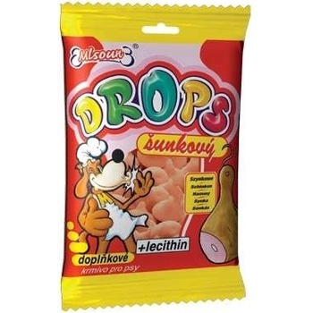 Mlsoun ML Drops Dog šunkovú 75 g