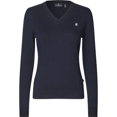 Kingsland Svetr Classic V-Neck Pullover dámský navy