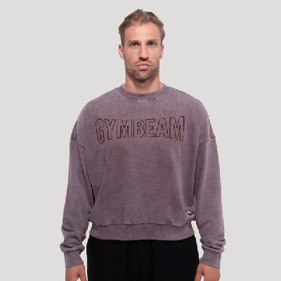 GymBeam Светла микина в кафяв цвят M