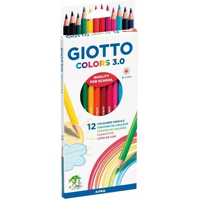 GIOTTO Colors 3.0 Комплект цветни моливи Смес 12 бр (F276600)