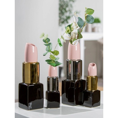 Gilde Gilde Keramická váza "Lipstick" "Milano"