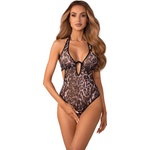 Obsessive Addia Crotchless Teddy Black L/XL