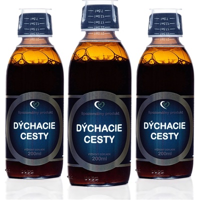 Zdravý svet Dýchacie cesty lipozomálny produkt 200 ml