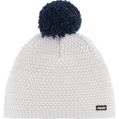 Eisbär Jamie Pompon Beanie White/Dark Cobalt UNI Шапка за ски (30190-800)