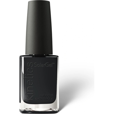 Kinetics Lak na nechty Solargel 188 Jet Black 15 ml