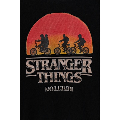 Benetton Детски памучен суичър United Colors of Benetton (33NVC10QV.G.Seasonal)