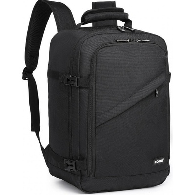 Konofactory Černý batoh do letadla Transporter M 35 l