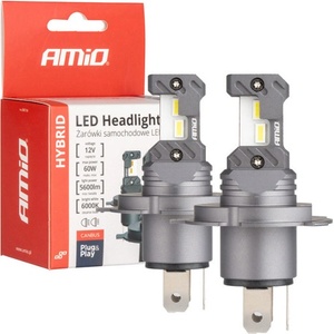 FORMPLAS Крушки AMIO HYBRID LED H4/H19 6000K Canbus 60W