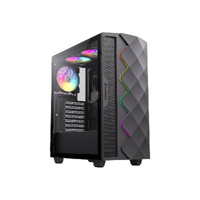 Геймърски компютър ION Diamond CP A-RGB с процесор Intel Core i9-12900KF, видео карта Radeon RX 9060 XT 16GB GDDR6, RAM памет 32GB(2x16GB) DDR5 5200MHz, SSD 1TB PCIe Gen5 NVMe 2280 M. 2 11000/9500 MB/s (c002795)