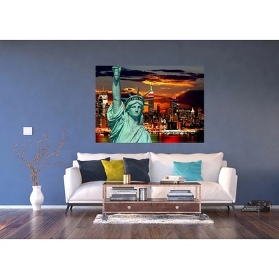 AG Design FTNM-2612 vliesová fototapeta Sunset Liberty rozměry 160 x 110 cm