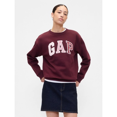 GAP Oversize mikina s logom červená