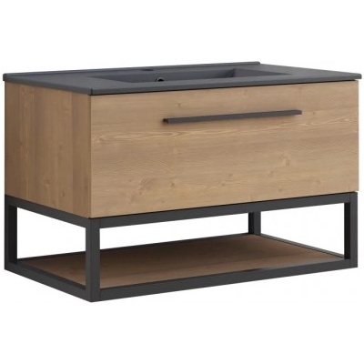 Interceramic Pvc ШКАФ ЗА БАНЯ СИМОН 80*45*50+УМИВ. icc 8066b (8050-039)