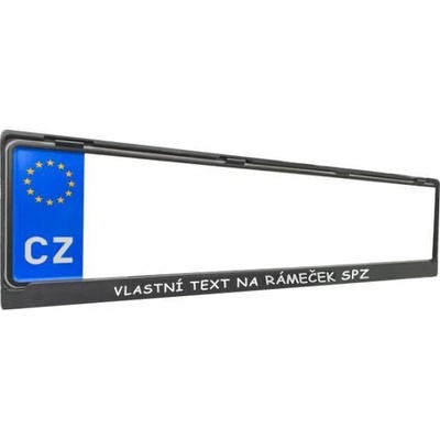 Samolepka Vlastní text na rámeček SPZ