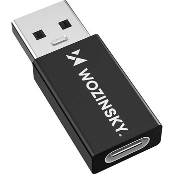 Wozinsky WAAC-01 USB-A - USB-C OTG адаптер - черен (WAAC-01)