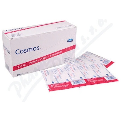 Cosmos strips pevná náplast na rány 20 x 60 mm 250 ks