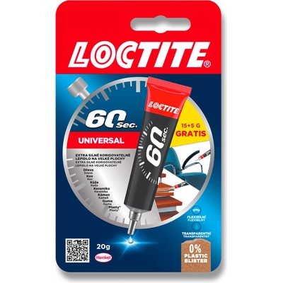 HENKEL Lepidlo Loctite 60 sekund 15 g