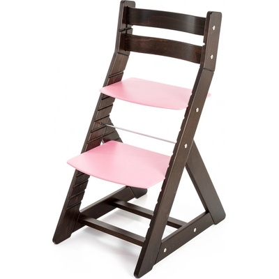 Hajdalánek Rostoucí židle Alma standard wenge / růžová