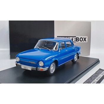 Whitebox Škoda 100L modrá 1974 1:24