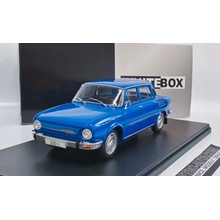 Whitebox Škoda 100L modrá 1974 1:24