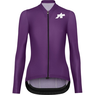 ASSOS Дамска фланелка с дълъг ръкав за колоездене Assos Women's Uma GT L/S Jersey S11 Evo Cycling jersey - Wisteria Violet (156-2813-0413)