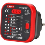 UNI-T Тестер за контакт uni-t ut07b-eu с rcd, 230v (ut07b-eu)