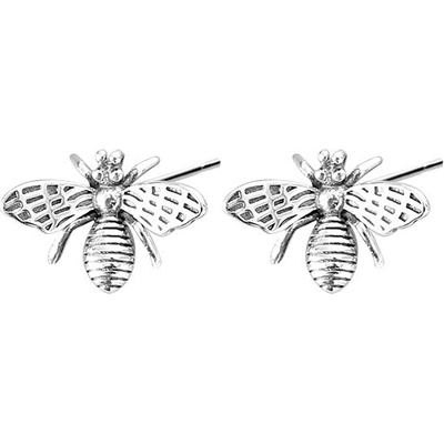 Silenti Jewelry Сребърни обеци "Пчели