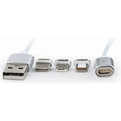 Gembird CC-USB2-AMLM31-1M USB/Lightning, Micro USB, USB C, 1m