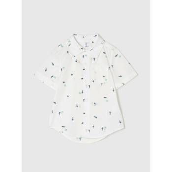 GAP Бебешка шарена риза GAP GAP | Byal | Момчешки | 92