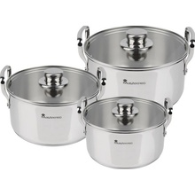 MASTERPRO Sada nádobí SMART 6 ks nerez BGMP-2145