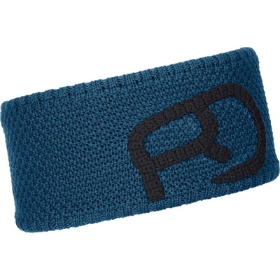 Ortovox Headband ROCK 'N' Wool petrol blue Modrá