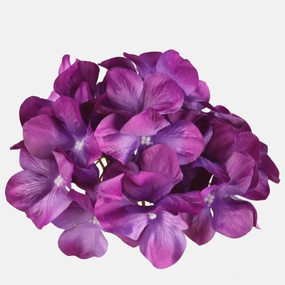 Hortenzia hlava 16 cm Violet 6 ks/bal