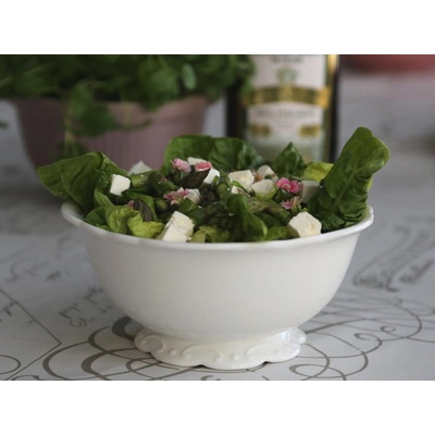 Chic Antique Porcelánová mísa Provence bílá 1,5 l