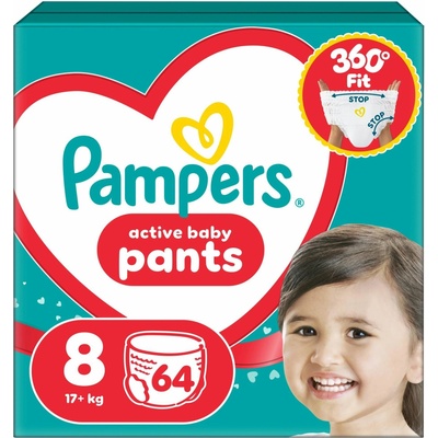 Pampers Pants 8 64 ks