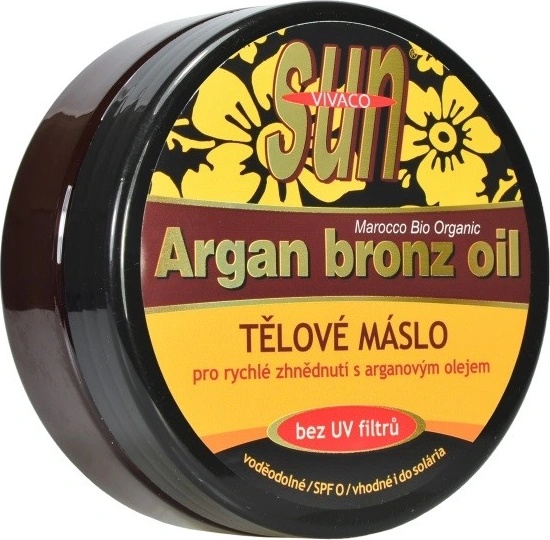 SunVital Argan Bronz Oil máslo na opalování SPF0 200 ml