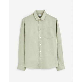 Celio Ленена риза Daflix Celio Celio | Zelen | МЪЖЕ | S
