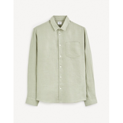 Celio Ленена риза Daflix Celio Celio | Zelen | МЪЖЕ | S
