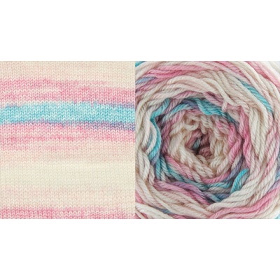 Himalaya Příze Everyday batik 74202 modro-růžovo-bílá