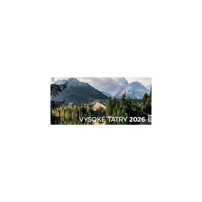 Vysoké Tatry dvojtýždenný stolový autor neuvedený 2026