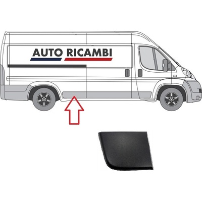 Ochranná lišta Fiat Ducato od 2006 pravá, před zadní kolo 735422844