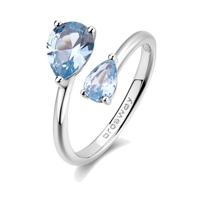 Brosway prsteň Fancy Cloud Light blue BWFCL113