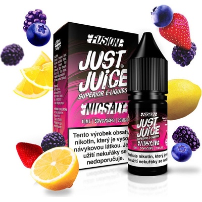 Just Juice Fusion Berry Burst Lemonade Salt 10 ml 20 mg