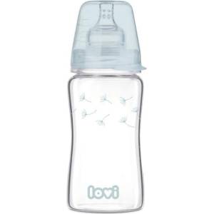 LOVI Шише Lovi - Botanic, стъклeno, 250 ml, 3+ m, Зелено (74/205)