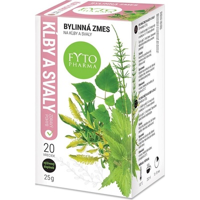 Fytopharma Bylinná směs na klouby a svaly 20 x 1,5 g