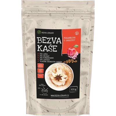 Bezva müsli Pohánková kaša s jabĺčkami 0,5 kg
