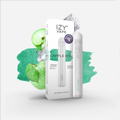 Izy Vape One Apple Ice 0 mg 600 poťahov 1ks