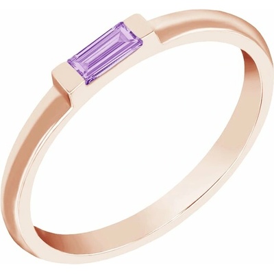Eppi Zlatý prsten s ametystem Xenia R42304