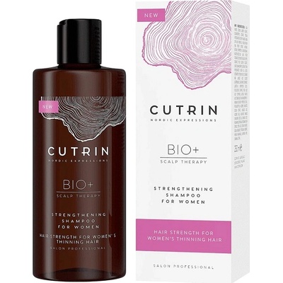 CUTRIN Bio+ Биоактивен шампоан против косопад за бърз растеж на косата, 250 ml